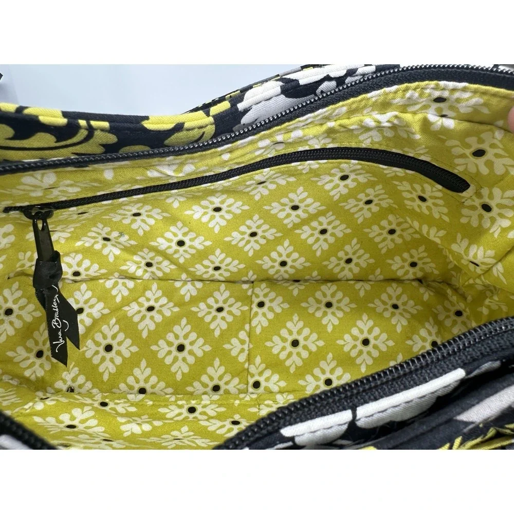 Vera Bradley Purse Handbag Quilted Women's Cassidy Baroque Zipper Pockets